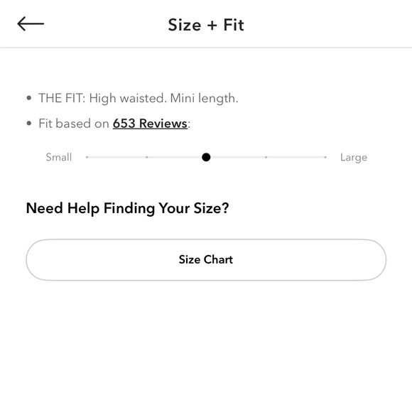 NWT OFFLINE By Aerie Real Me Bubble Skort high rise black size medium trending - Picture 8 of 9